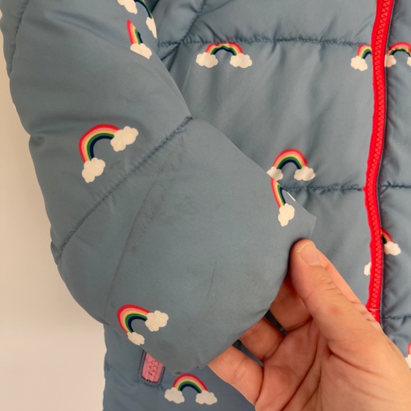 Mini Boden Rainbow 2 in 1 Jacket - Picture 3 of 5